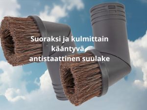 Hyla antistaattinen kääntyvä harja herkille pinnoille