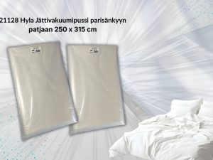 21128 Hyla Jättivakuumipussi parisängyn patjaan 250 x 315 cm