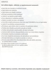 Ilmanraikastimen puhdistus