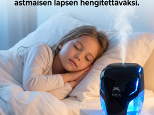 25000 Hyla AERA ilmanraikastin – Musta