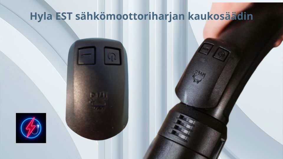 Sähkömoottoriharjan kaukosäädin