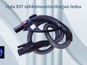 Sähkömoottoriharjan letku