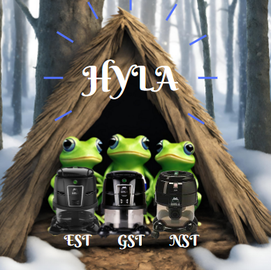 Hylan Historia - Hyla lehtisammakot ja Hylat kuvassa