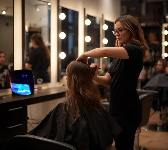 Hyla AERA ilmanraikastin - kemikaalit kuriin Parturi-kampaamossa