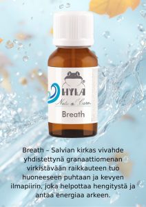 HYLA eteeriset öljyt 3 × 30 ml. Breath tuoksuöljy