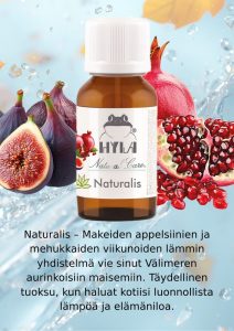 HYLA eteeriset öljyt 3 × 30 ml, Naturalis tuoksuöljy, 1 × 30 ml Naturalis/Luonnollinen