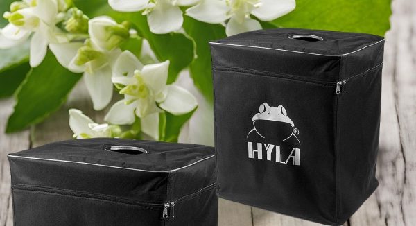 Hyla Iso kantokassi Hylan tuotteille.