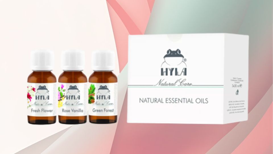 17456 Hyla eteerinen tuoksusetti - Rose Vanilla, Green Forest ja Fresh | Hyla Jams