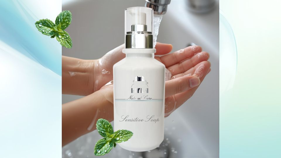 Hyla Herkkä Saippua pullo – Hyla Natural Care hellävarainen käsisaippua.