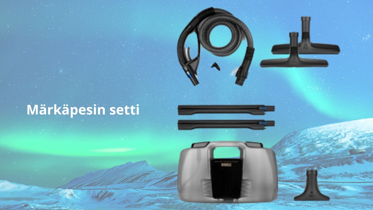 Märkäpesuri setti