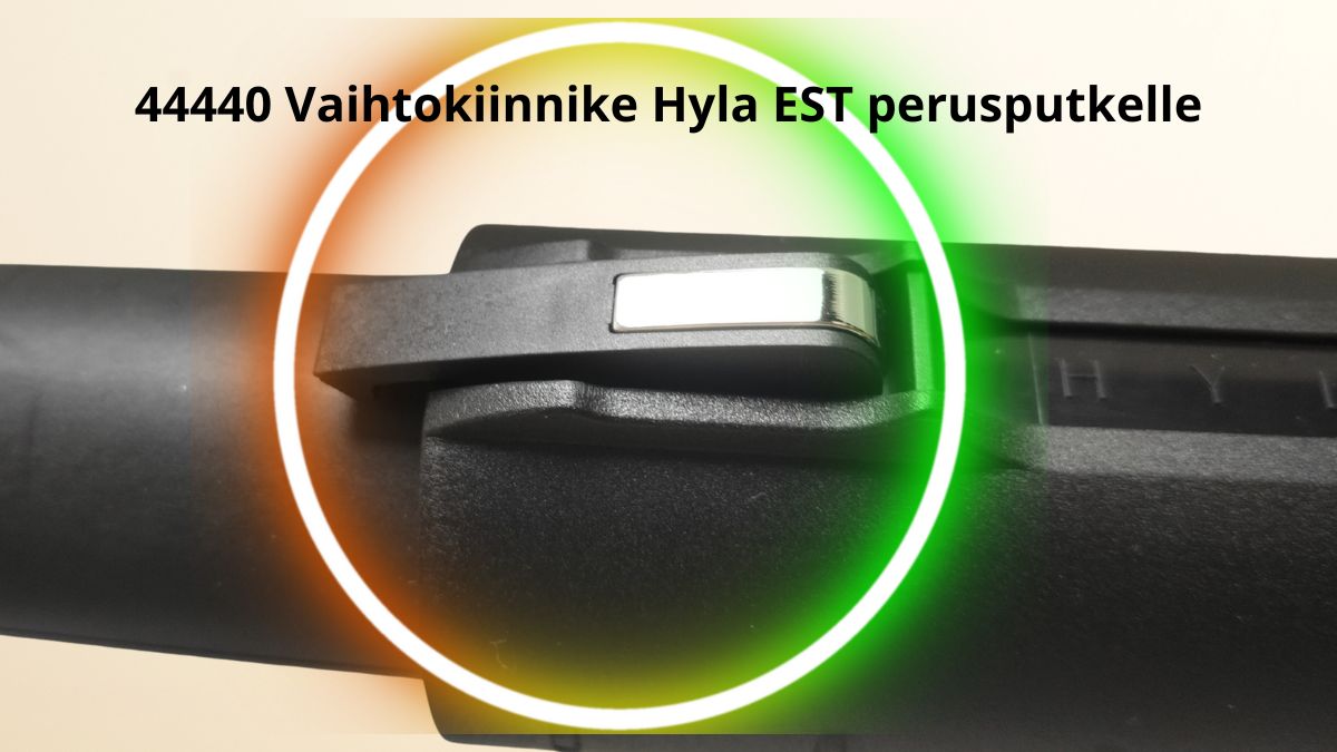 44440 Musta klipsisetti HYLA EST -perusputkeen (2 kpl) - Image 5