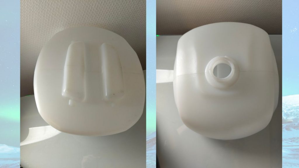 Hyla GST vanhemman mallin märkäpesurin vesisäiliö