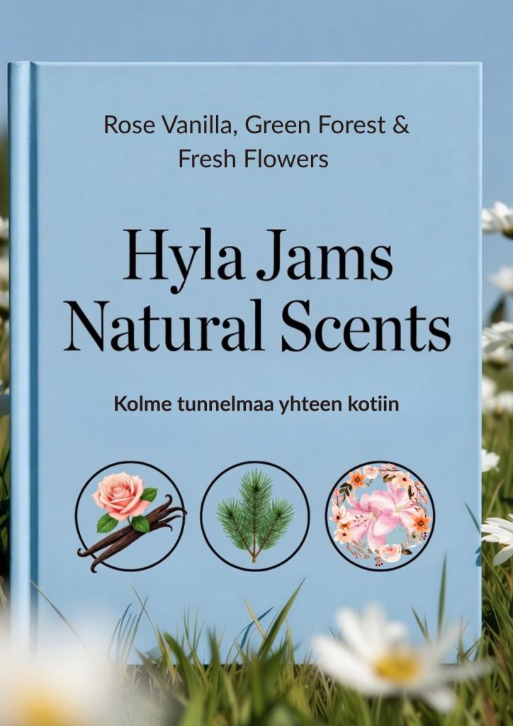 Rose Vanilla, Green Forest ja Fresh flowers3